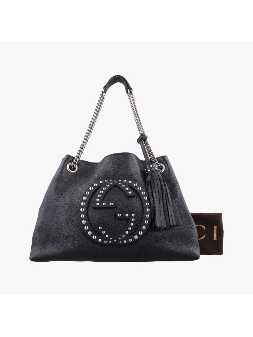 Gucci Soho Black Leather